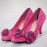 Sapato Baixo Rosa Importado - Ref. 1010