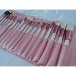 Kit de Pincéis 18 peças - Rosa